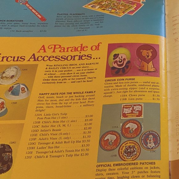 Vintage Ringling Brothers 1977 Circus Show Book - Picture 11 of 16